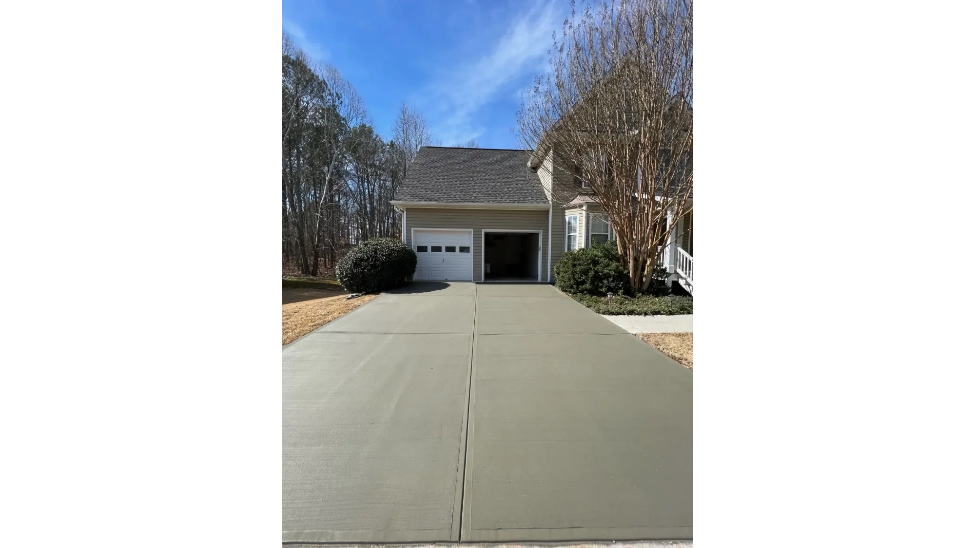 Long Driveway Installation