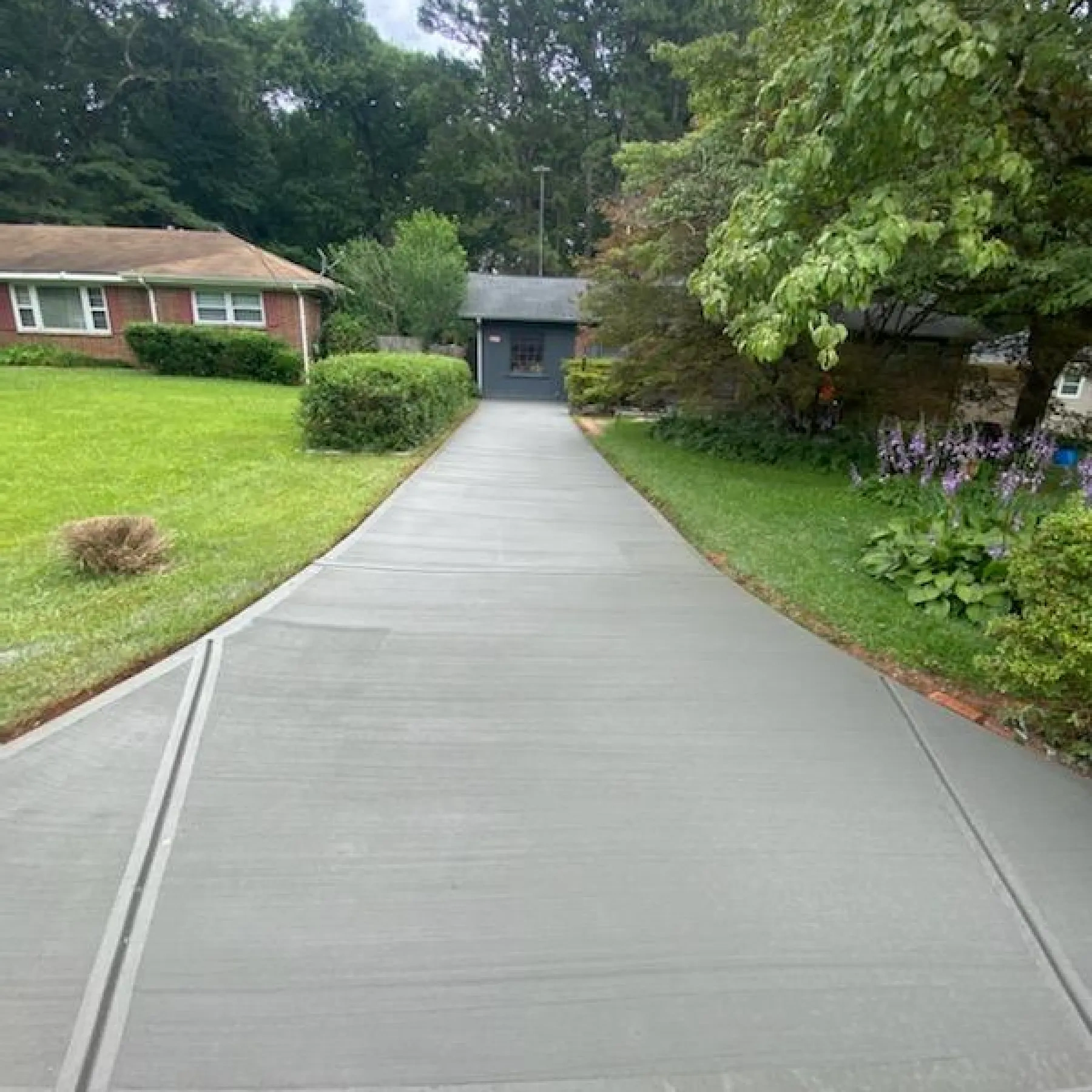 Wide Driveway
